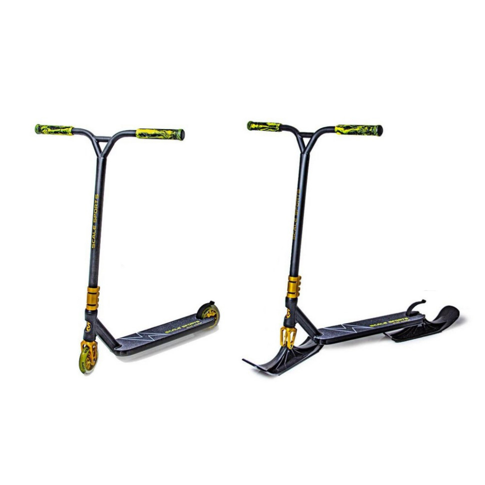 Самокат-Снегоход 2 в 1 Adrenaline Scale Sports 1279987873 до 100 кг