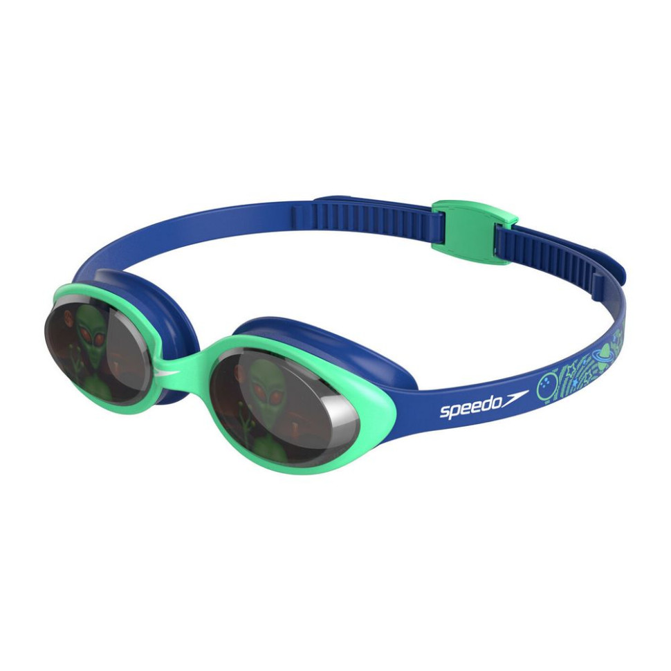 Окуляри для плавання дитячі ILLUSION 3D PRT JU Speedo 8-11597C620 синій, зелений, OSFM