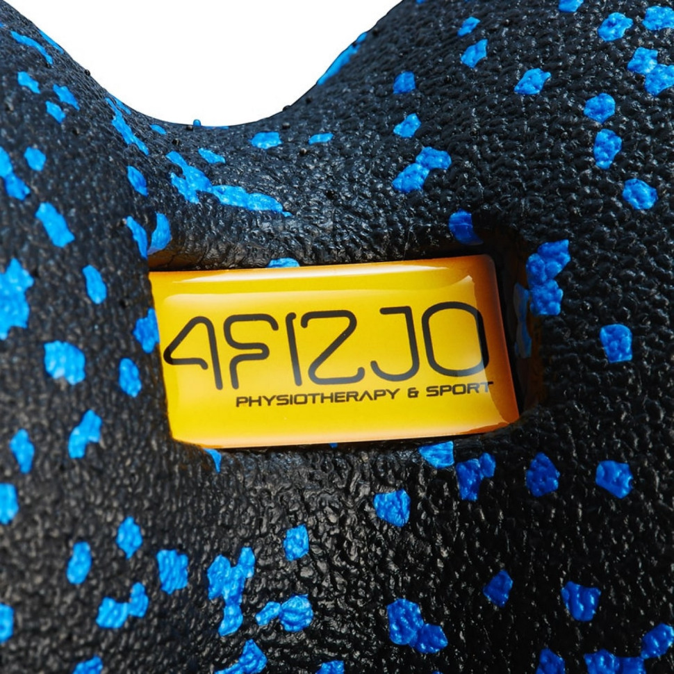 Масажний м'яч подвійний EPP DuoBall 12 4FIZJO 4FJ1349 Black/Blue