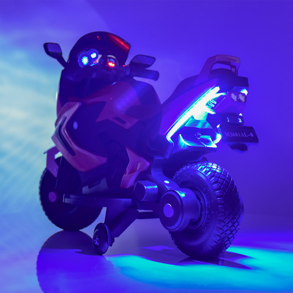 Детский электромобиль Мотоцикл Bambi Racer M 3681AL-1 до 60 кг