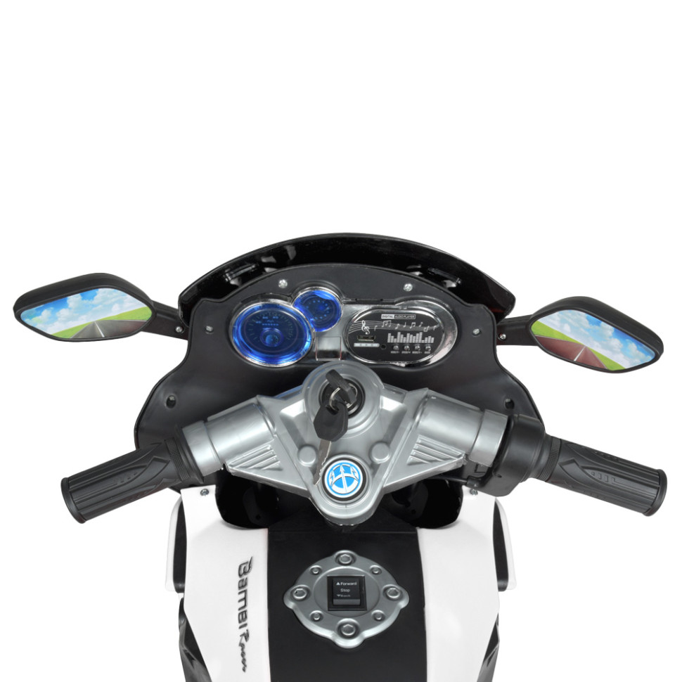 Детский электромобиль Мотоцикл Bambi Racer M 3681AL-1 до 60 кг
