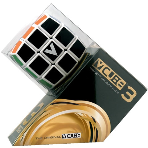 Головоломка Кубик Рубик V-Cube V3b-WH пластик, 3х3