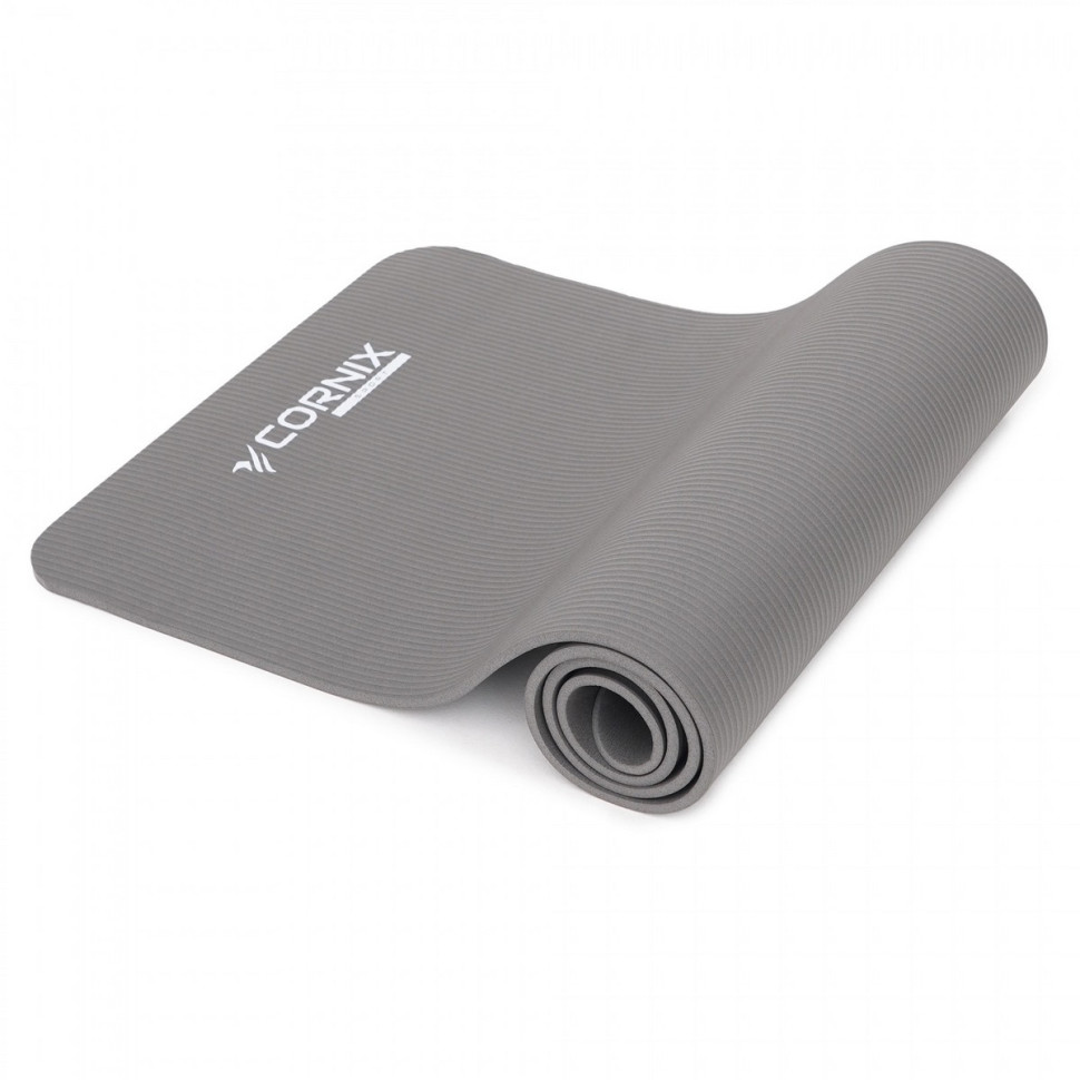 Коврик спортивный Cornix XR-0012 NBR 183 x 61 x 1 cм, Grey