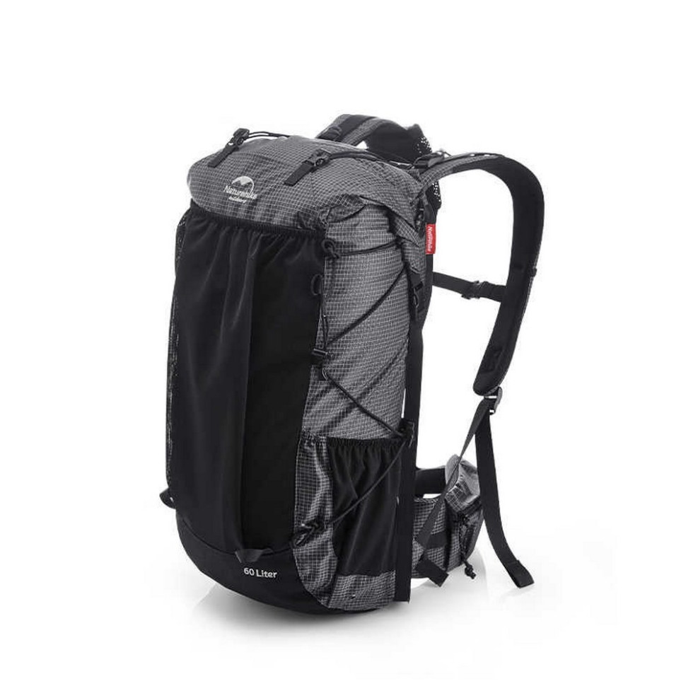 Рюкзак туристичний Rock NH19BP095 Naturehike 6927595746370, 60+5 л, чорний