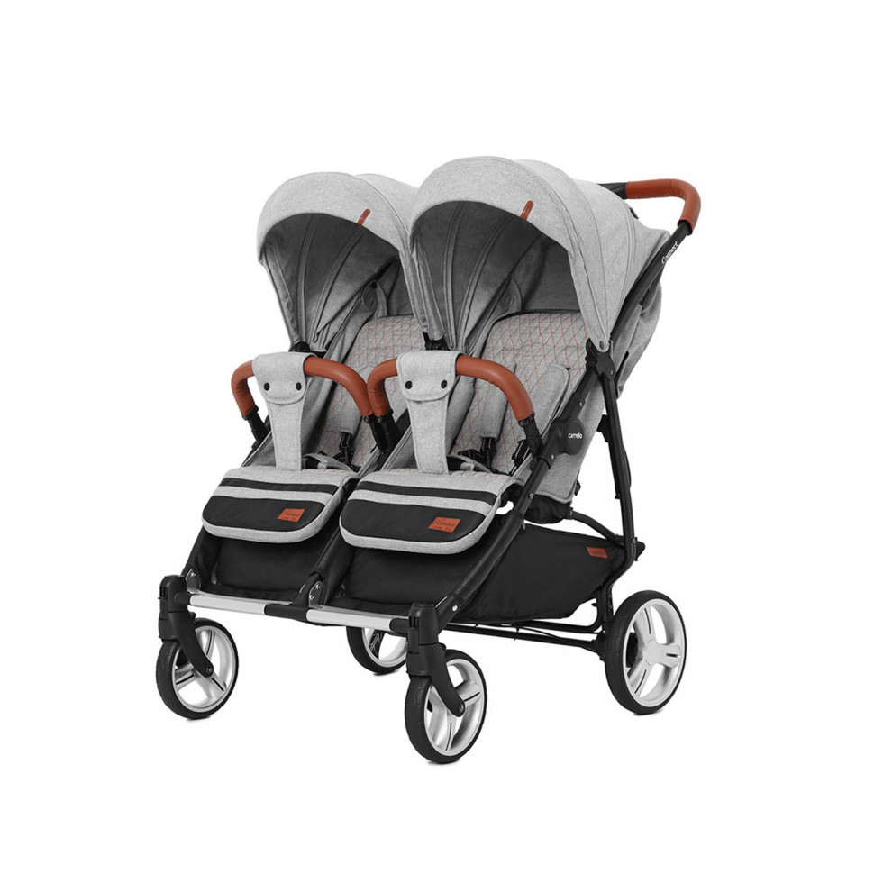 Коляска универсальная CARRELLO Connect CRL-5502/1 Rock Gray для двойни
