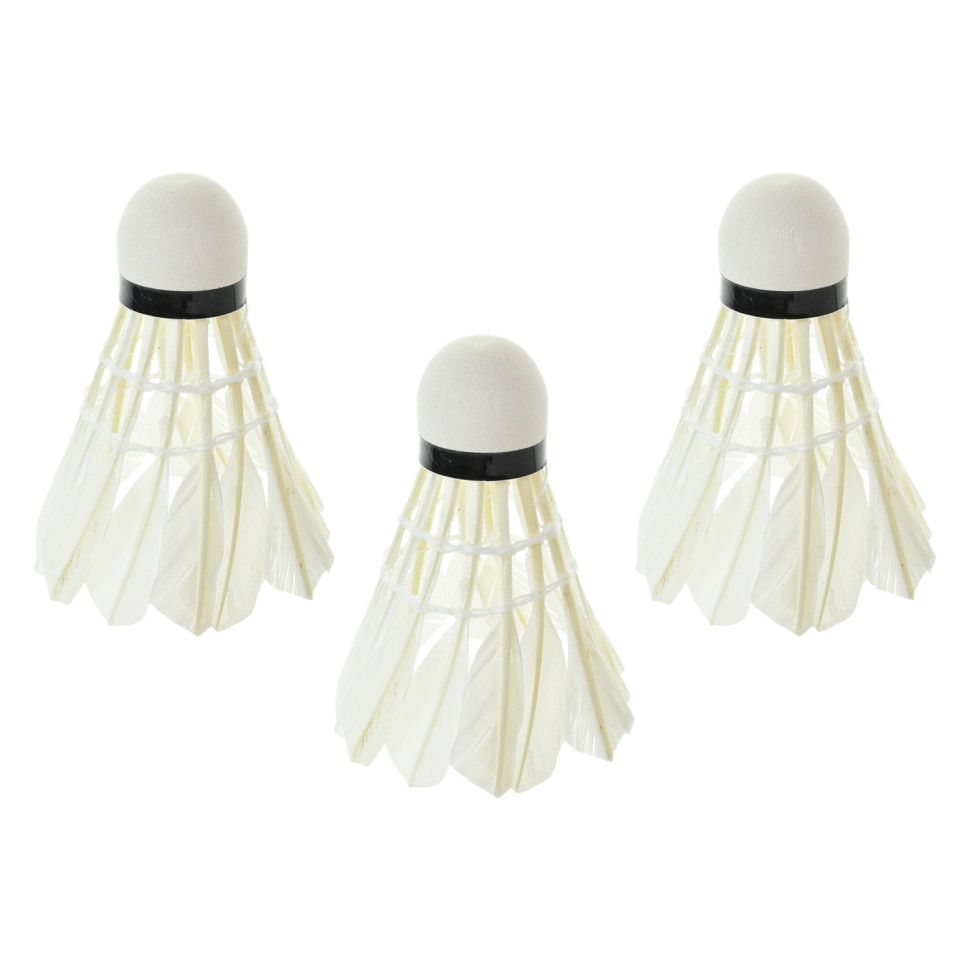 Набор перьевых воланчиков Extreme motion BV2610, 3 шт, в колбе 16х5,5х5,5 см