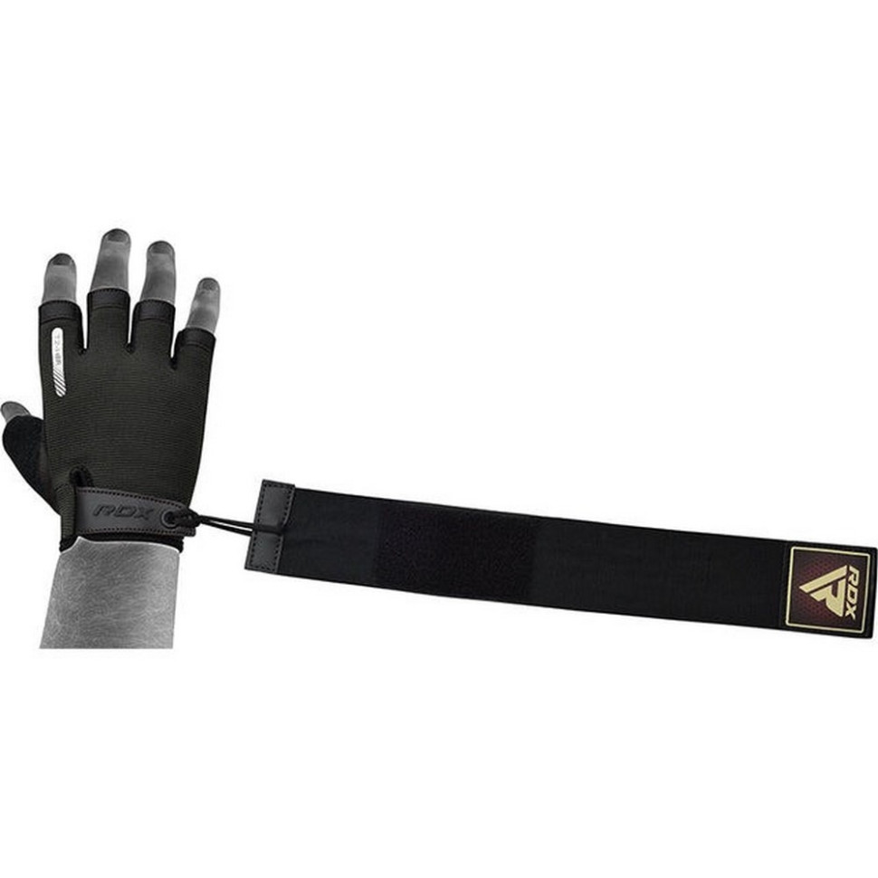 Перчатки для фитнеса T2 Half RDX Inc Limited WGA-T2HBR-L, Brown, L