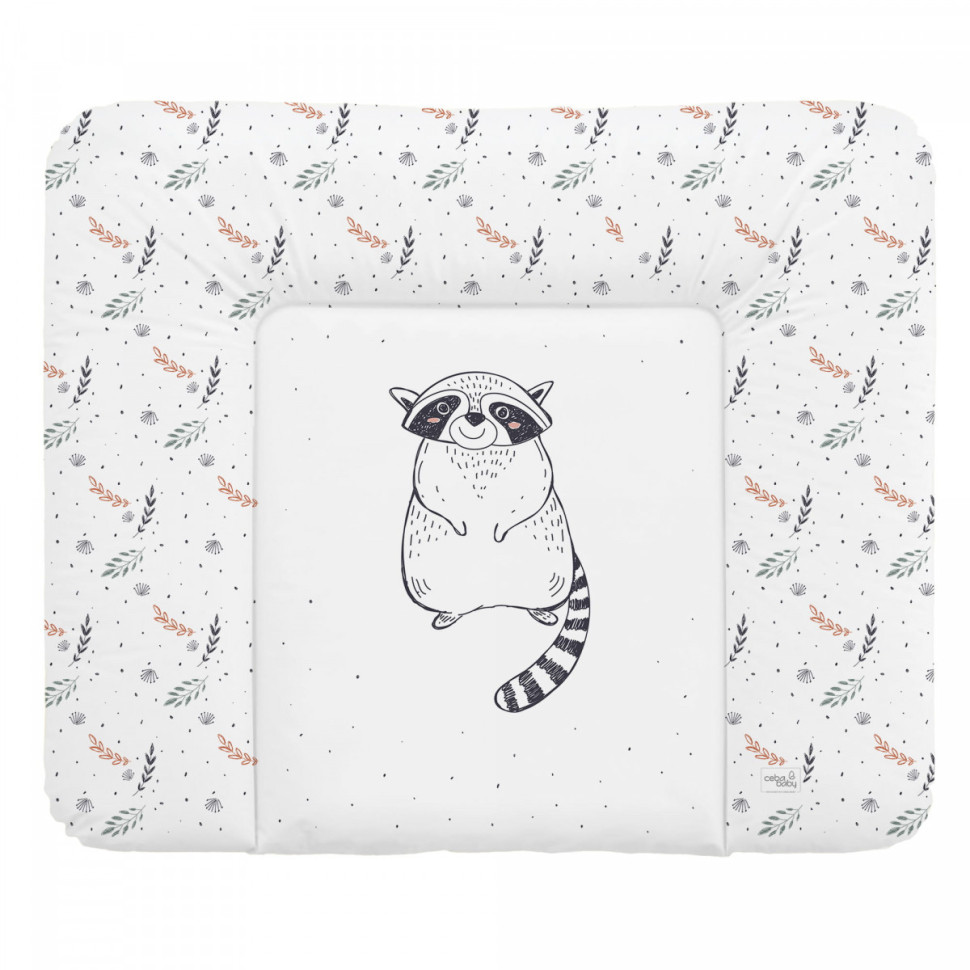 Пеленальний матрац Raccoon Cebababy W-134-000-636 Retro Autumn, 85x72 см