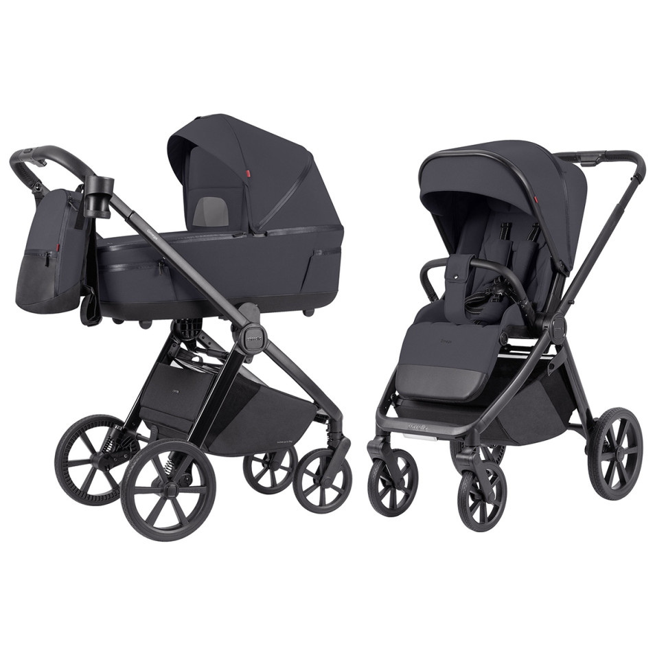 Дитяча універсальна коляска 2 в 1 Omega Carrello CRL-6540/1 Meteor Grey +A