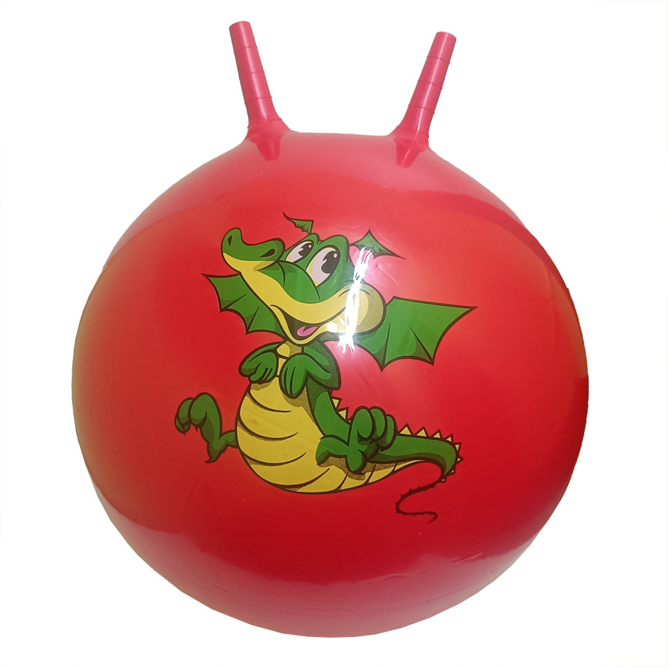 М'яч для фітнесу Bambi B6505 ріжки 65 см, 580 грам