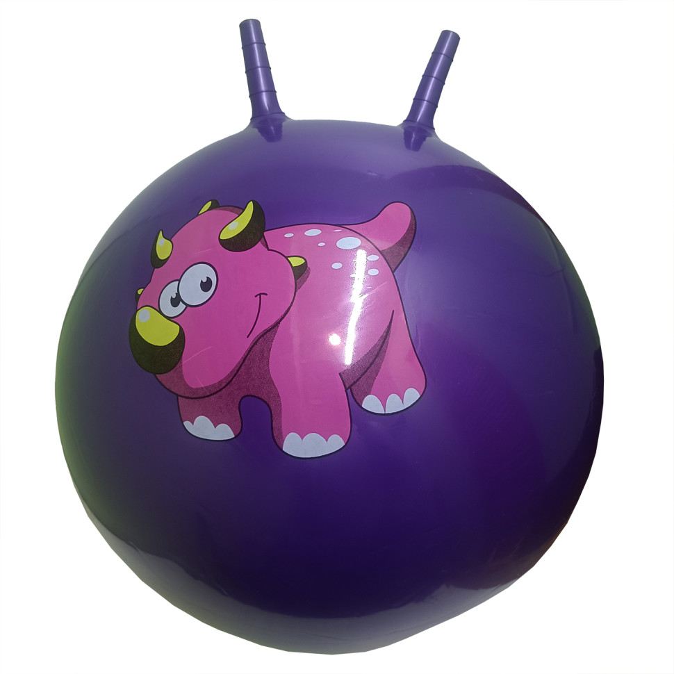 М'яч для фітнесу Bambi B6505 ріжки 65 см, 580 грам