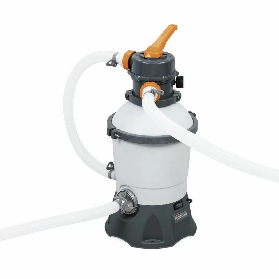 Збірний басейн Hydrium Bestway 56566-15835, 300x122 см 7630 л, з піщаним фільтром, драбиною та тентом