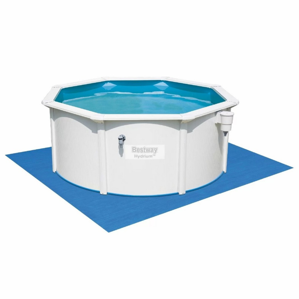 Збірний басейн Hydrium Bestway 56566-15835, 300x122 см 7630 л, з піщаним фільтром, драбиною та тентом