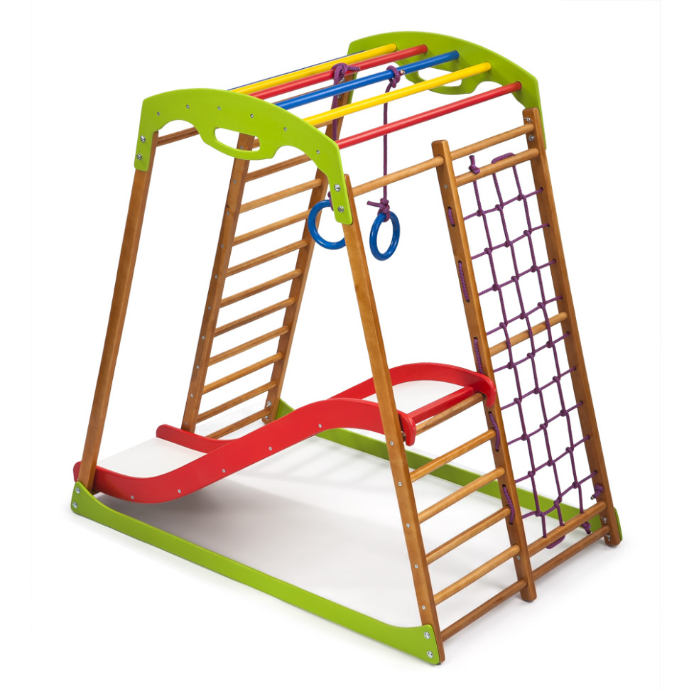 Дитячий спортивний комплекс SportBaby BabyWood Plus 1 для дому