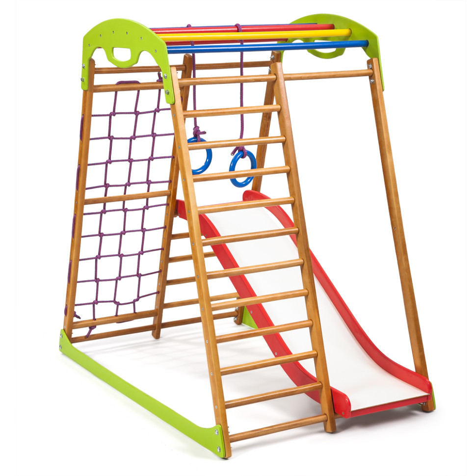 Дитячий спортивний комплекс SportBaby BabyWood Plus 1 для дому