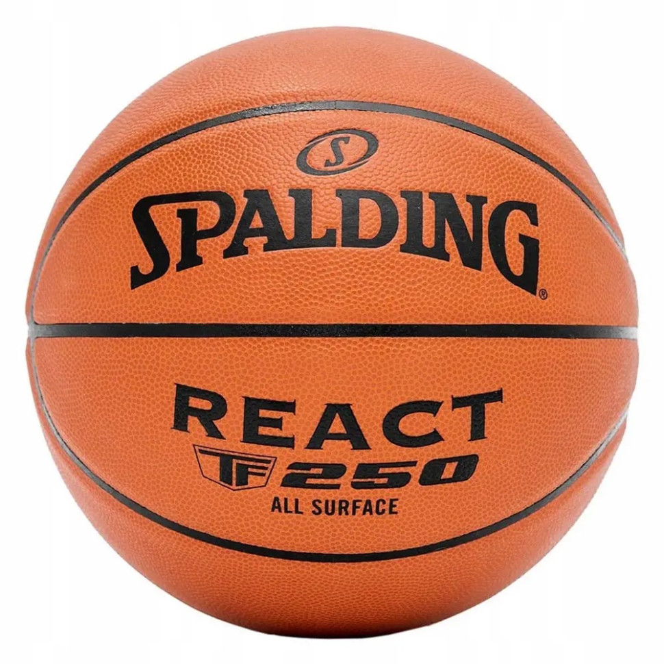 М'яч баскетбольний TF-250 React In/Out Ball Spalding 76801Z, №7