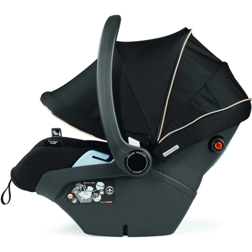 Коляска детская универсальная 3 в 1 Book Grafic Gold Lounge Peg Perego PACK-BOOK31LG00002