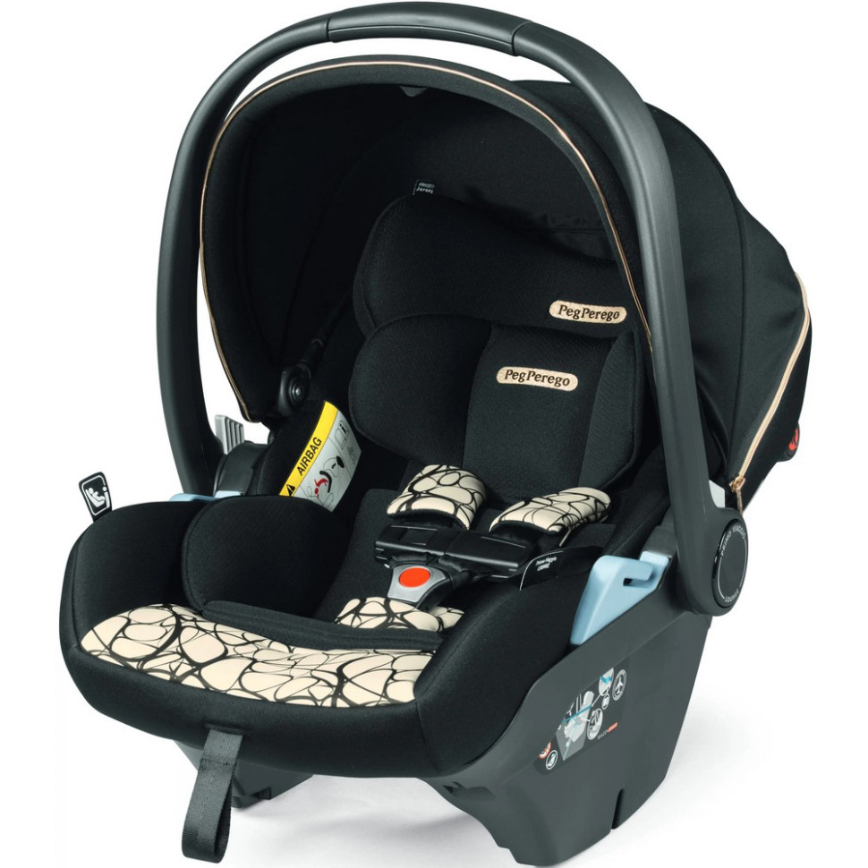 Коляска детская универсальная 3 в 1 Book Grafic Gold Lounge Peg Perego PACK-BOOK31LG00002