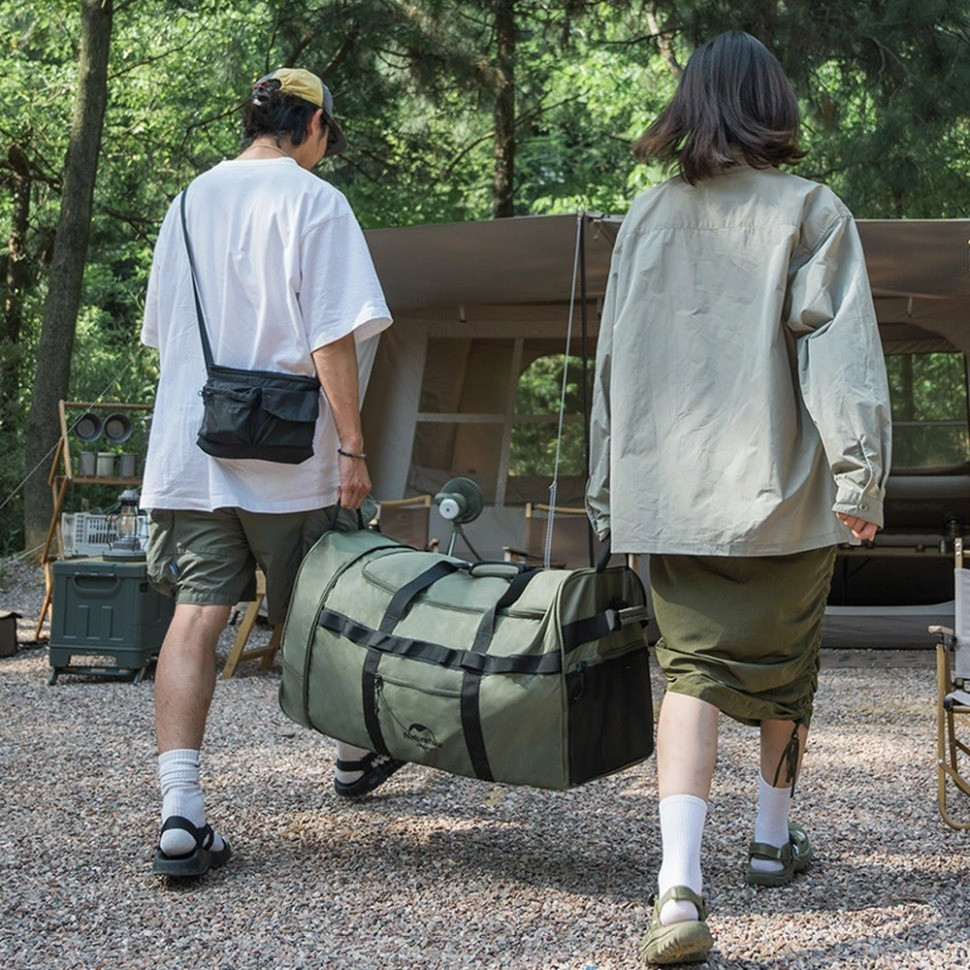 Сумка-баул для зберігання портативна Naturehike NH21LX003 6927595795781 чорний