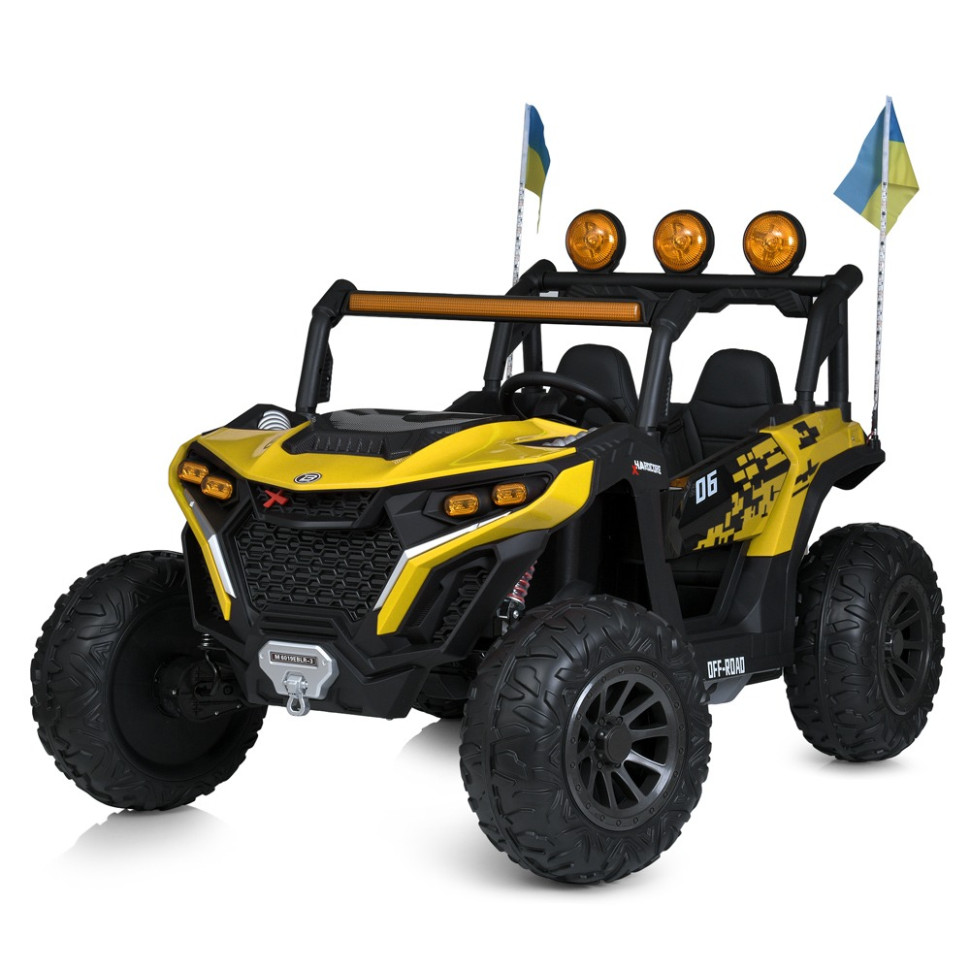Дитячий електромобіль Джип Bambi Racer M 6019EBLR-6 до 30 кг
