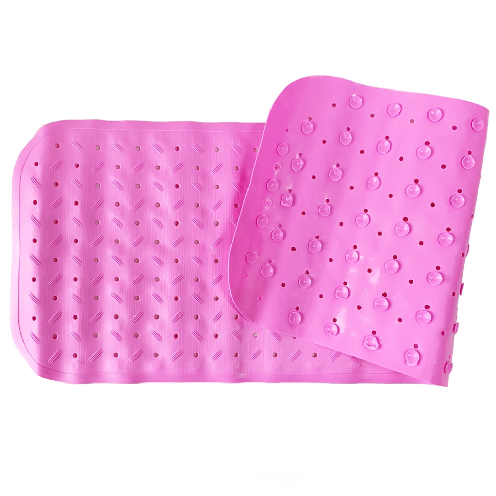 Килимок у ванну на присосках Mega Zayka MGZ-0901(Pink) 35х95 см