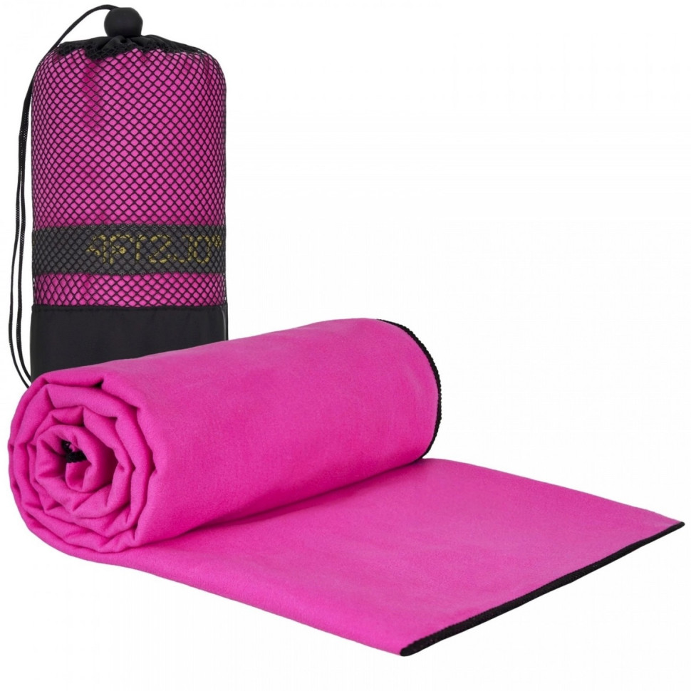 Рушник спортивний 4FIZJO 4FJ0433, 180 x 100 см, Pink