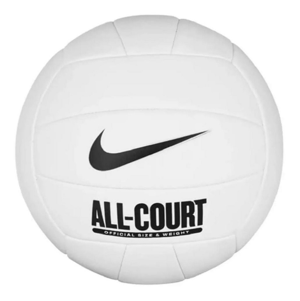 Мяч волейбольный ALL COURT VOLLEYBALL DEFLATED Nike N.100.9072.132.05 белый № 5