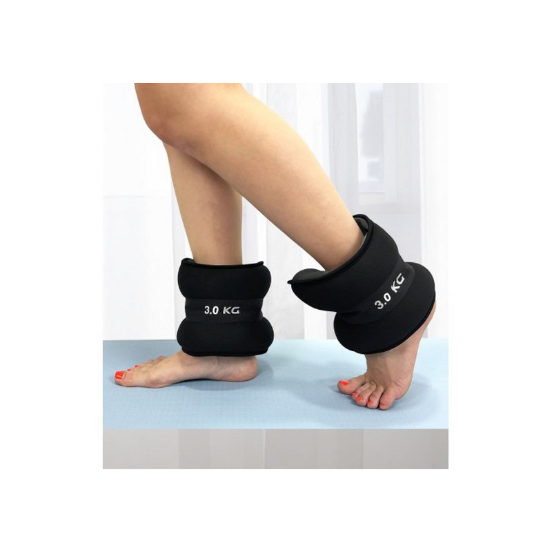 Обтяжувачі для ніг та рук Comfort EasyFit EF-1030-BK 3 кг, (пара)