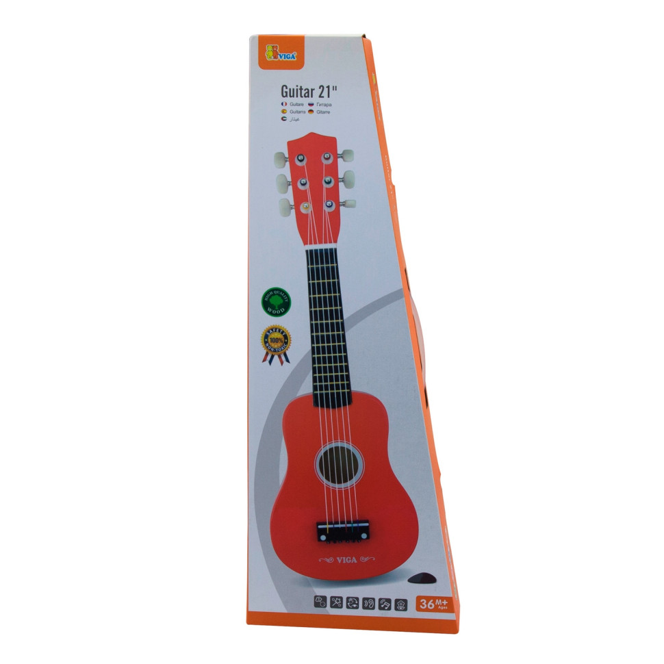 Музыкальная игрушка Гитара Viga Toys 50691, 6 струн