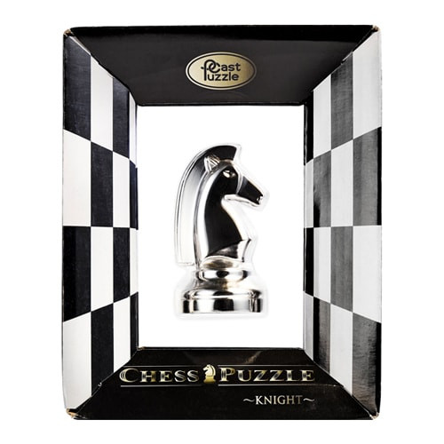 Головоломка Cast Chess Knight silver Шахматный Конь Cast Puzzle 473683                              