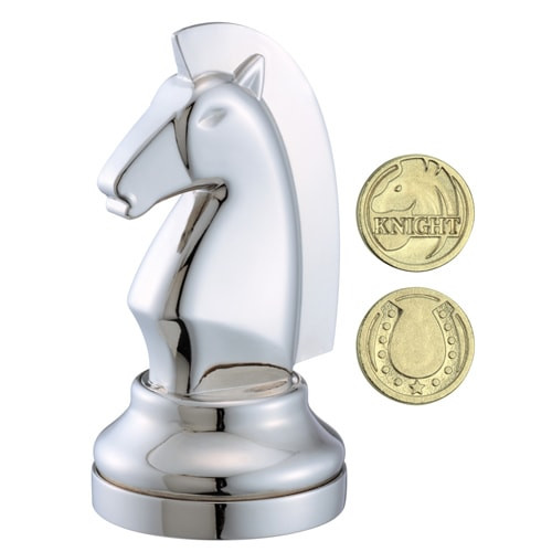 Головоломка Cast Chess Knight silver Шахматный Конь Cast Puzzle 473683                              