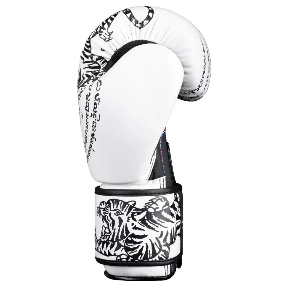 Боксерские перчатки Muay Thai Phantom PHBG2495-14 White 14 унций (бинты в подарок)