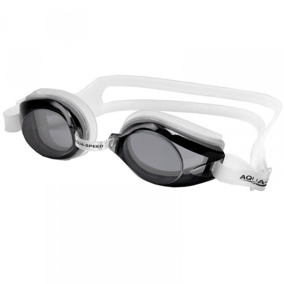 Окуляри для плавання AVANTI Aqua Speed 007-53 чорний, прозорий, OSFM