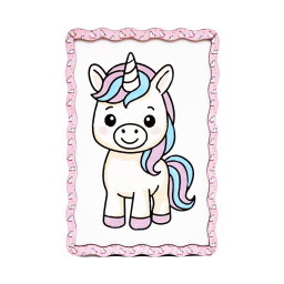 Детский набор для росписи по дереву "Единорог" PuzzleOK Puz-22981 формат А5