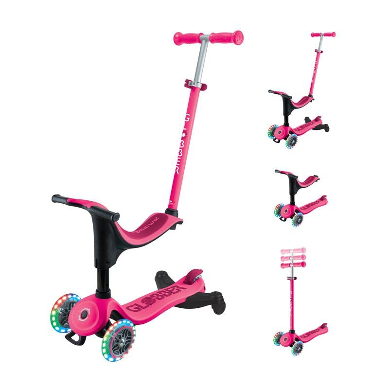 Детский трехколесный самокат GO UP SPORTY 360 GLOBBER 456-610 до 50 кг