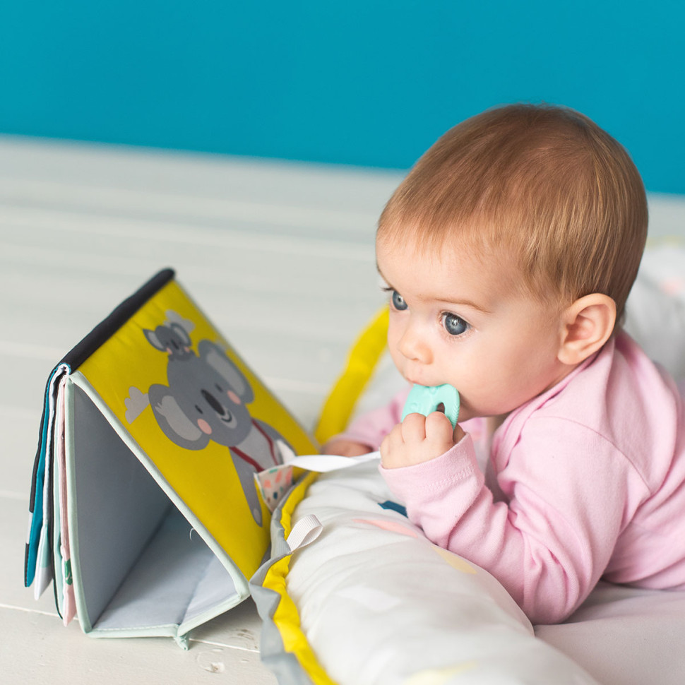 Розвиваюча книжка-розкладачка Пригоди Коали Кіммі Taf Toys 12395 з гризунком