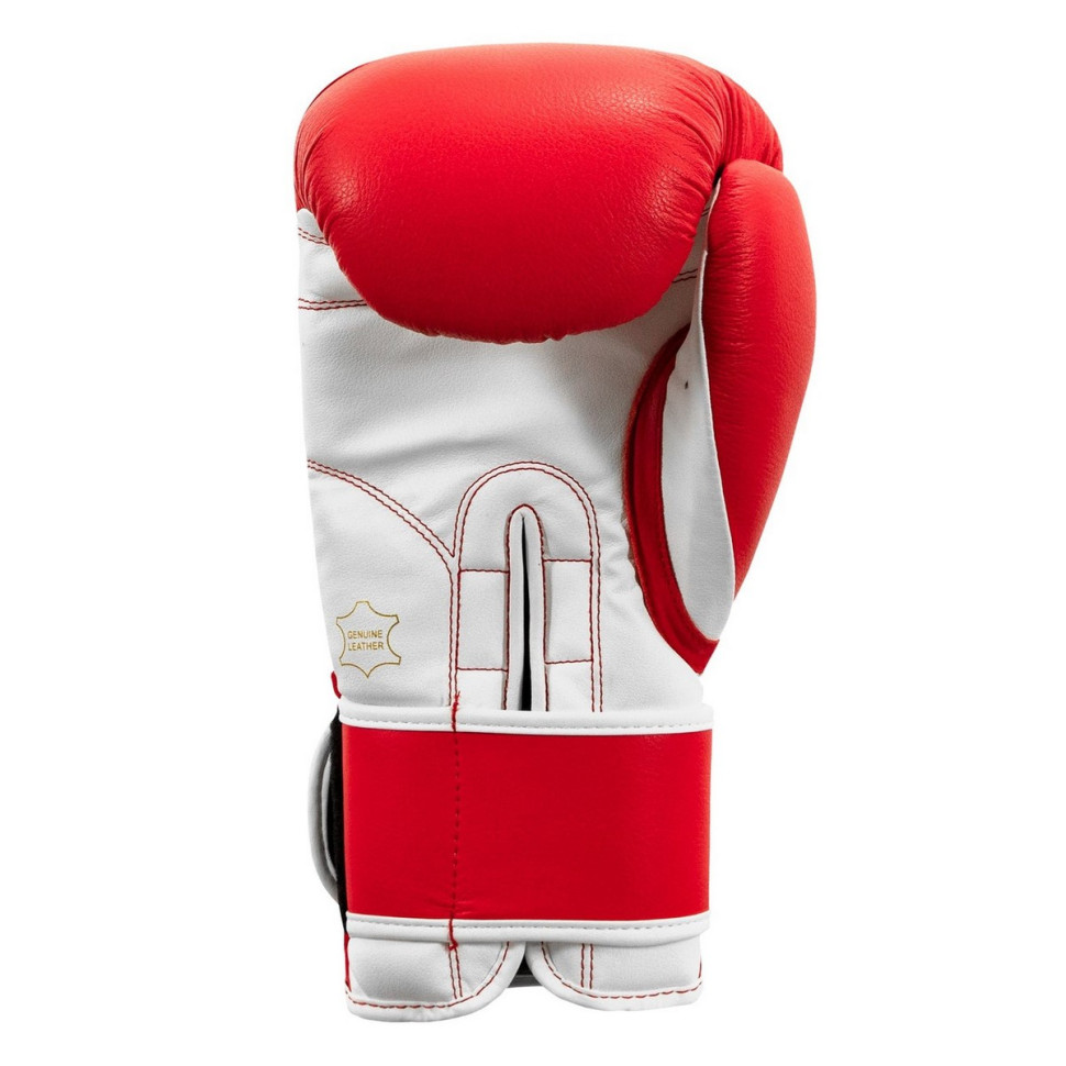 Боксерские перчатки Boxing Pro Style Leather Gloves 3.0 TITLE TVVTG3 16 RD/WH 16 унций (бинты в комплекте)