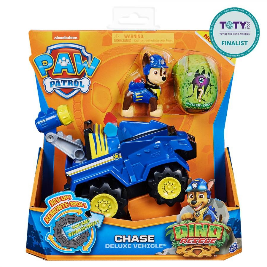 Рятувальний автомобіль Paw Patrol SM16776/5461 з водієм Гонщиком  (серія Діно-Місія)