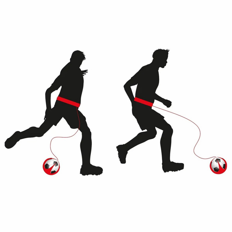 Тренажер-пояс футбольный для отработки ударов SportVida SV-HK0406