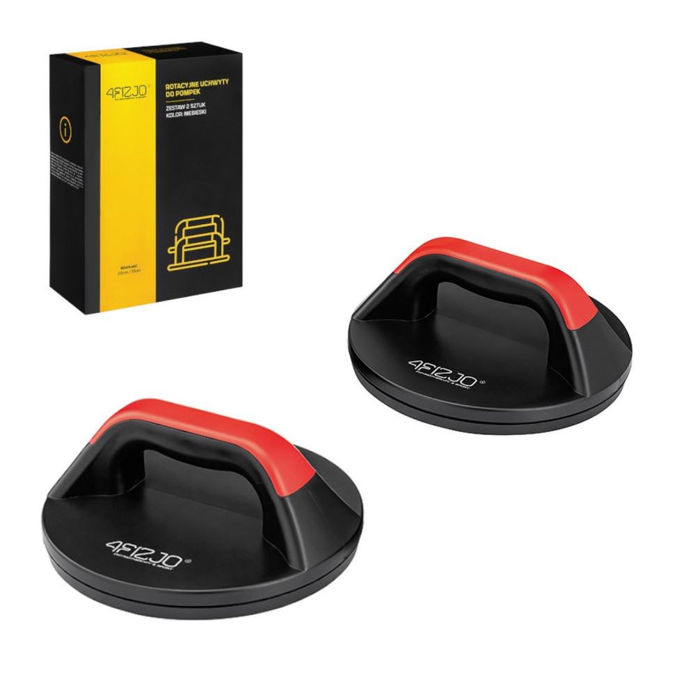 Опоры для отжиманий поворотные Push-up Bars 4FIZJO 4FJ0217