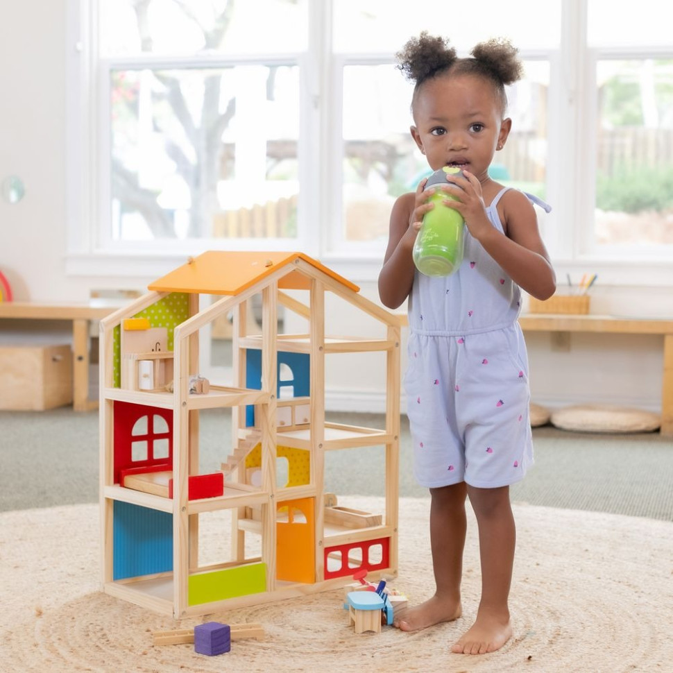 Поїльник непроливайка з трубочкою 