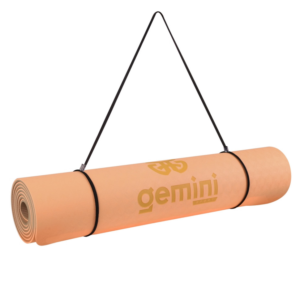 Килимок для фітнесу та йоги Gemini Sport GE-60026, 183х61х0,6 см