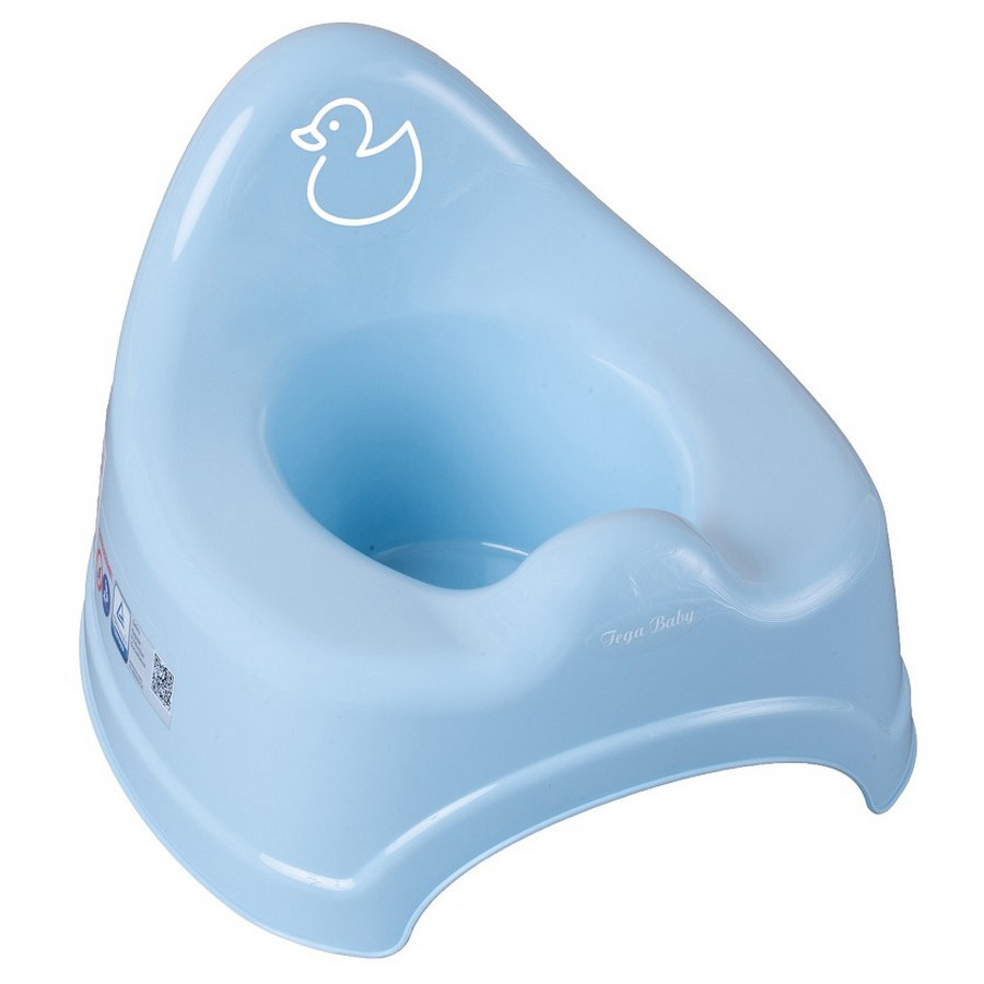 Горщик дитячий «Каченя» Tega Baby PO-072-129 блакитний