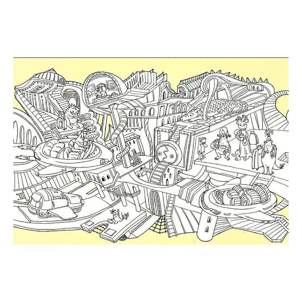 Дитяча розмальовка 