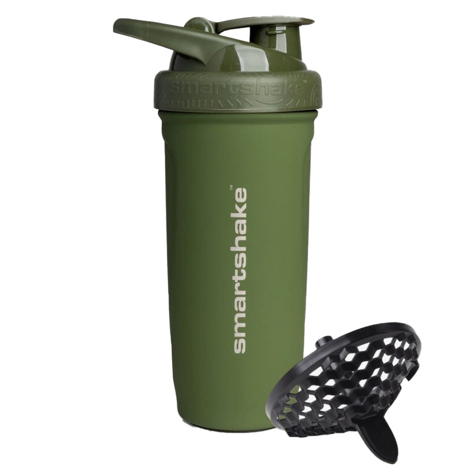 Шейкер спортивный Reforce Stainless Steel SmartShake 11153001, 30oz/900ml, Green