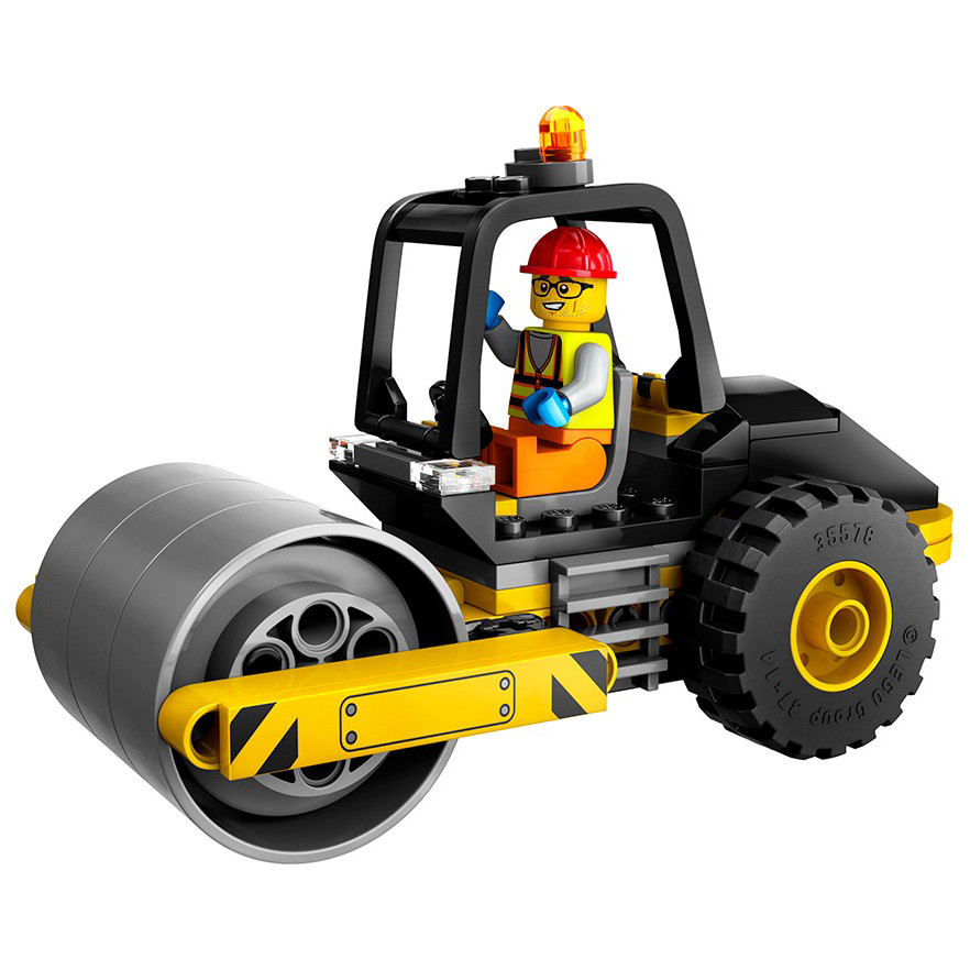 Конструктор Lego City Строительный паровой каток 60401, 78 деталей
