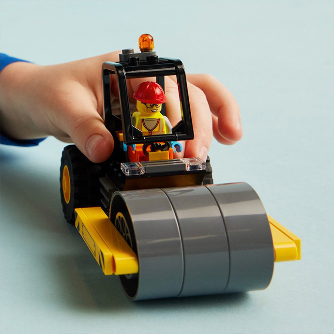 Конструктор Lego City Строительный паровой каток 60401, 78 деталей