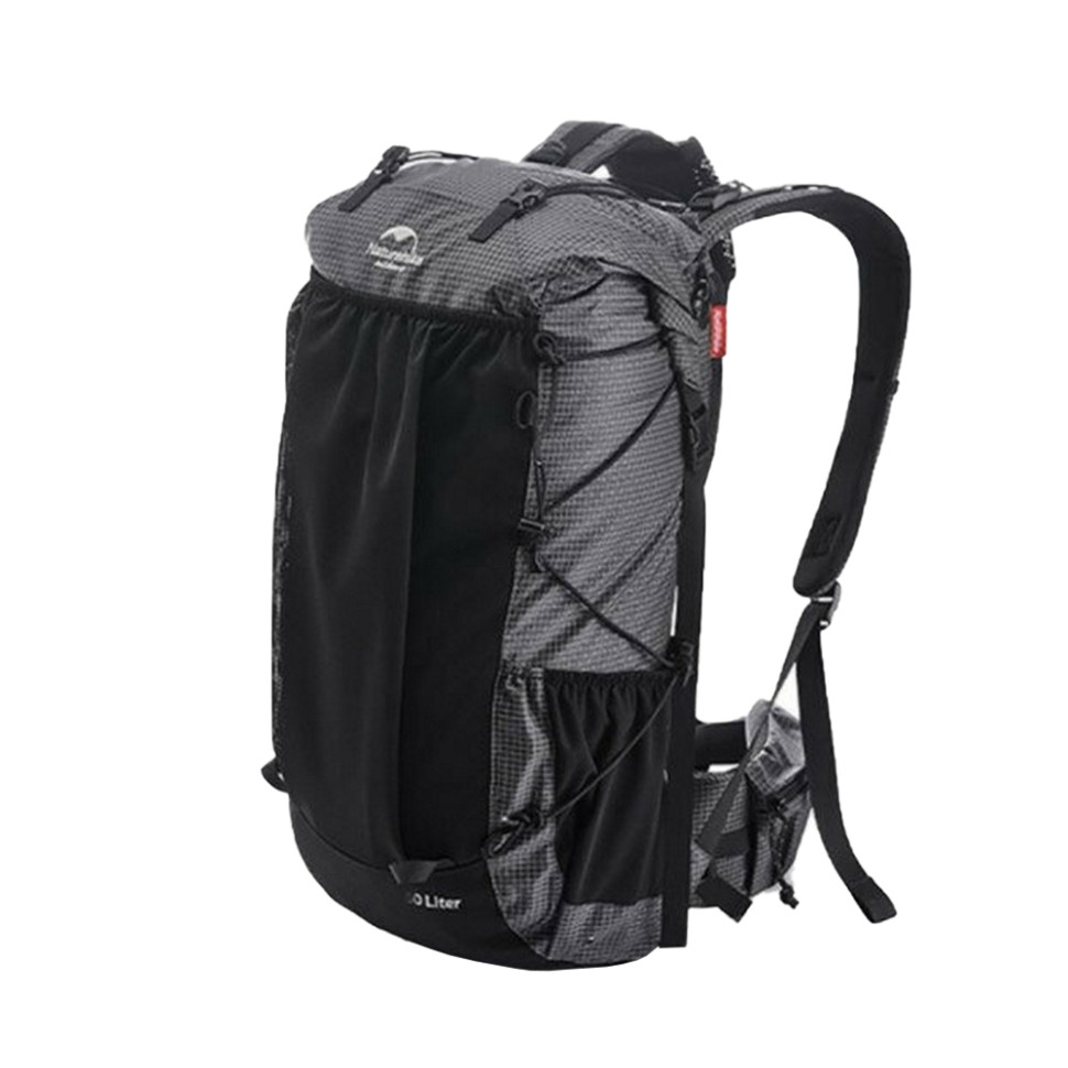 Рюкзак туристический Rock NH20BB113 Naturehike 6927595765401, 40+5 л, черный