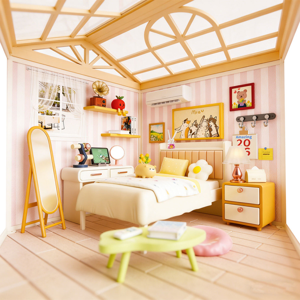 Конструктор-румбокс Спальня Mini House 8004-MH серії 