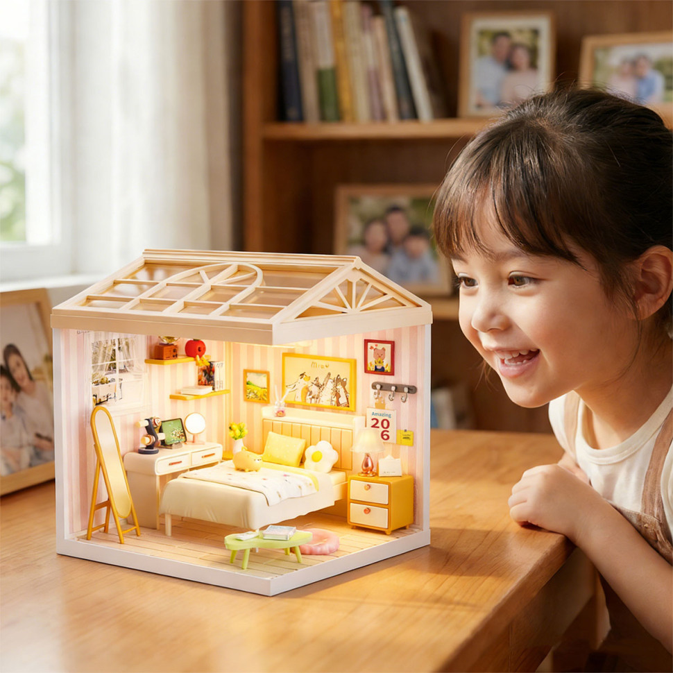 Конструктор-румбокс Спальня Mini House 8004-MH серії 